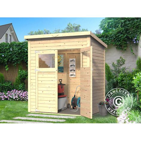 Abri en bois, Bertilo Amrum 1, 1,8x1,2x2,11m, 2,16m² - Dancover