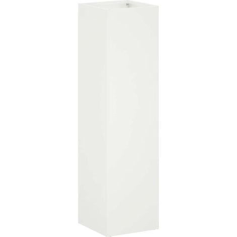 Maison Exclusive - Garten-Pflanzgefäß Weiß 20 x 20 x 75 cm Kaltge (1/5)
