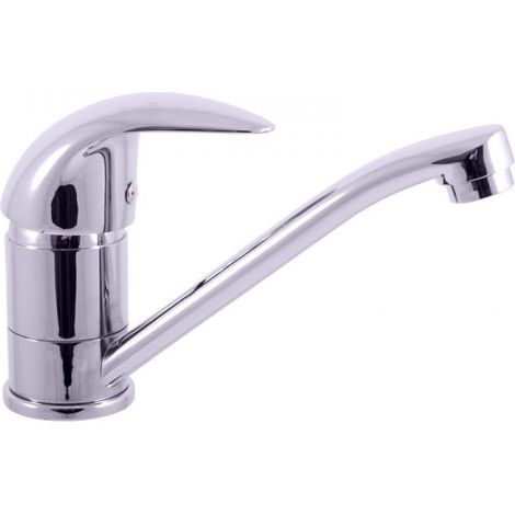 Mitigeur lavabo basse pression en laiton chromé 17,6 cm (1/3)