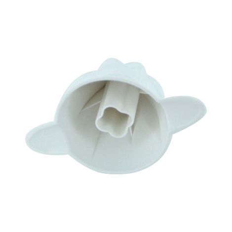 Cono de doble rotación para exprimidor de cítricos Vitapress – Compatible con modelos Moulinex – Color blanco – Accesorio de cocina