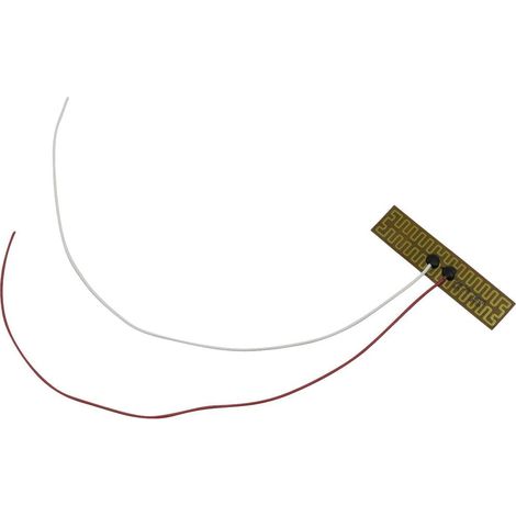 Thermo TECH Poliimmide Lamina riscaldante Autoadesivo 12 V 10 W Tipo di protezione IPX4 (L x L) 76 mm x 18 mm