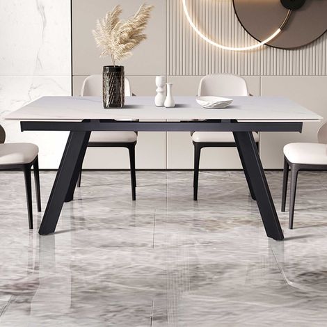 Table de salle à manger à rallonge Hertha  160/240 x 90 x 76 cm (1/5)