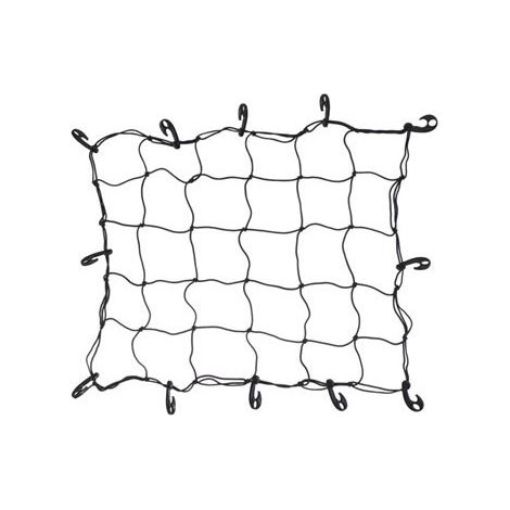 Universelles elastisches Befestigungsnetz für Gepäck, 70 cm × 55 cm