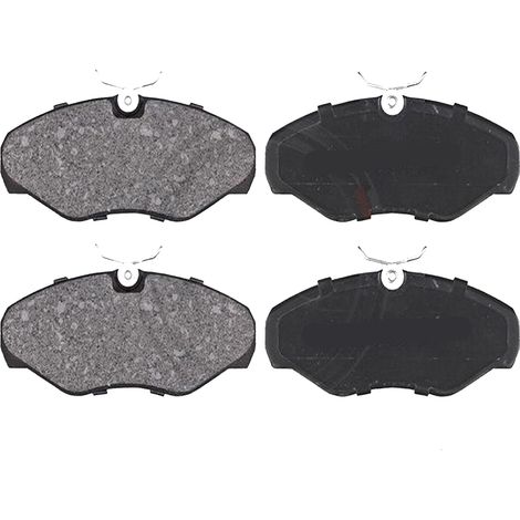 KIT PASTIGLIE FRENO ANTERIORI compatibile con RENAULT TRAFIC II PIANALE PIATTO / TELAIO (EL) / PASTIGLIE FRENANTI AUTO OEM 37287, / SOSTITUZIONE DIRETTA / BASSA POLVERE / SILENZIOSO