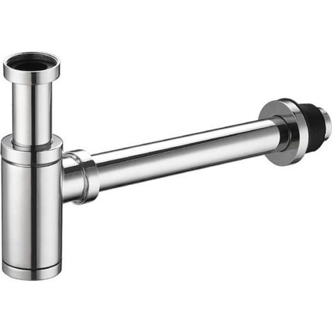 Siphon de Lavabo - G114 - Acier Inox - Hauteur Réglable - Installation Sans Perçage - 300 mm (1/4)