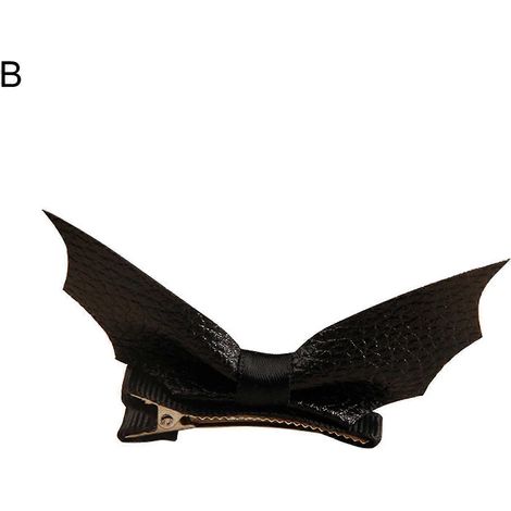 Pince à cheveux accrocheuse et résistante à l'usure en métal, accessoire de tête cartoon pour fête Halloween, pour fille (1/5)