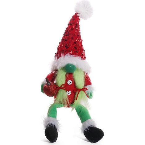 Figurines de Noël sans visage, poupées décoratives pour étagère, table, bureau, cadeau 53CA
