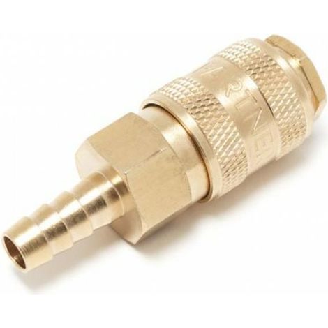 Connettore pneumatico con valvola "jodełka" 10 mm (ottone)