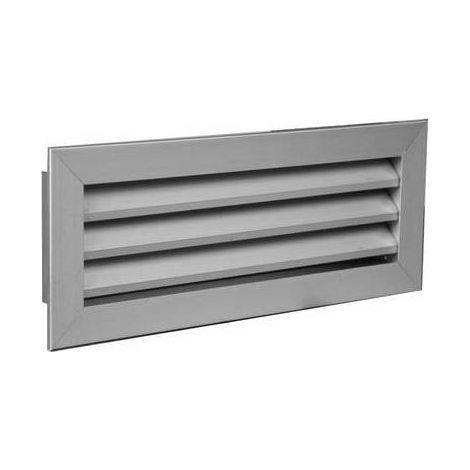 GRIGLIA DI RIPRESA AD ALETTE FISSE Misura: All. anodizzato mm 500 x 300