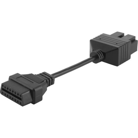 Adaptador de cable de diagnóstico para automóvil On-Board Diagnostics2 de 20 pines macho a 16 pines hembra. Adecuado para reemplazar un conector de diagnóstico de 20 pines. (1/5)