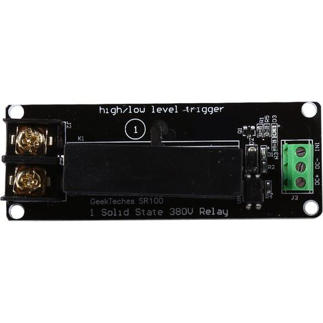 Module de relais statique monocanal 380 V 8 A avec contrôleur de commutation SSR (1/5)
