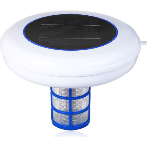 Piscine Solaire-Ioniseur Argent Cuivre Ion Piscine Solaire Piscine Ioniseur Purificateur Portable Elimine