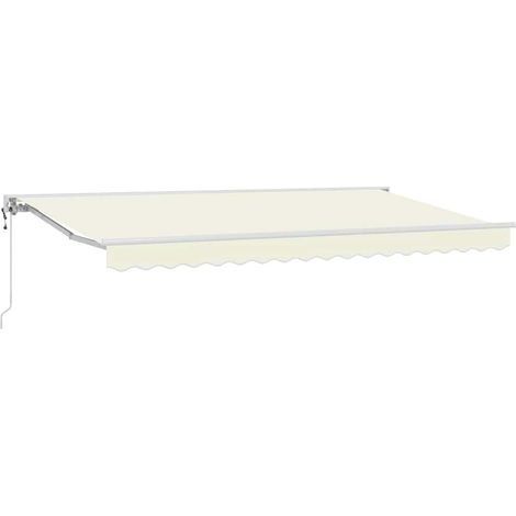 Maison Exclusive - Struttura della tenda Crema 350 x 200 cm