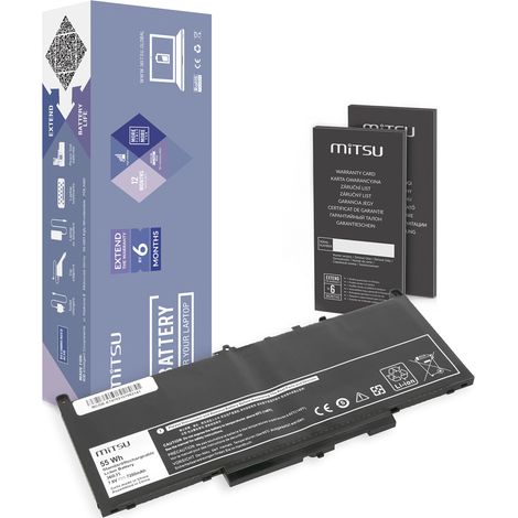 Dell E7270 E7470 J60J5 GG4FM MC34Y Akku (1/5)
