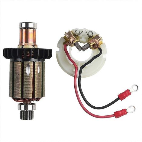 619496-0 638991-1 Kit porte-balais et induit pour DHP458 BHP458 DDF458 BDF458 Accessoire de remplacement (1/5)