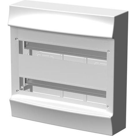 Tableau Abb mural blanc 36 modules sur 2 rangées sans porte 41P18X20 (1/2)