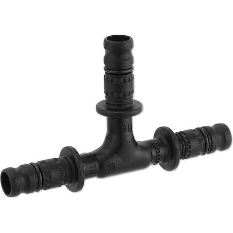 GEBERIT Mepla Press-T-Stück 16 x 2,25 mm - 16 x 2,25 mm - 16 x 2,25 mm - 621.310.00.5 (1/2)
