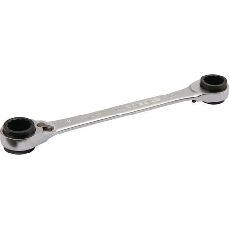 Facom Llave polygonal de carraca recta cromada 230 mm (1/2)