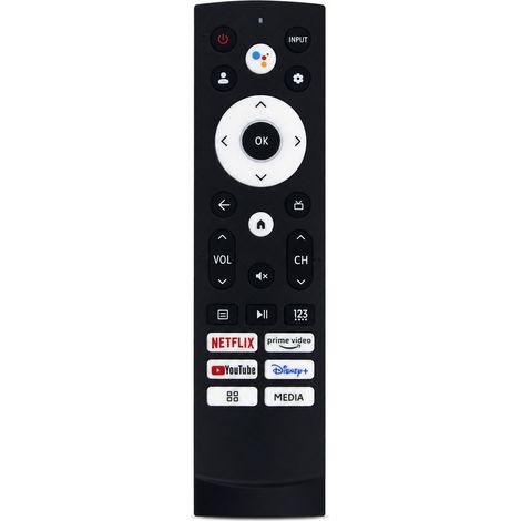 Télécommande TV Compatible avec Hisense ERF3S90H, Sans Commande Vocale, Sans Configuration (1/5)