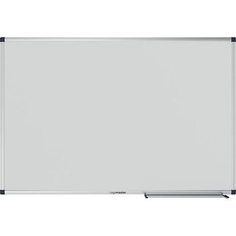 Tableau blanc mural UNITE surface magnétique acier laqué blanc cadre en aluminium porte marqueurs inclus H120 x L120 cm - LEGAMASTER BVBA (1/2)