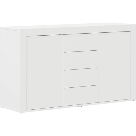 Sideboard with Drawer White 120 x 36 x 69 cm Engineered Wood vidaXL