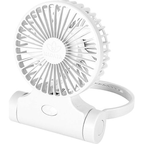 Ventilateur de plafond USB 4 feuilles, refroidisseur d'air suspendu, 4400 mAh, vitesse variable, ventilateur de tente