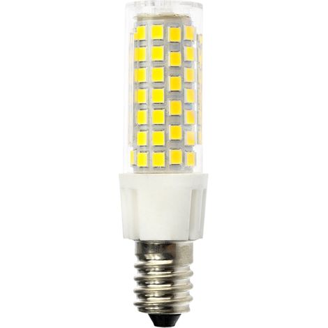 4x LED-Lampe E14 Röhrenform T25 10W = 75W 970lm 6500K Kaltweiß 320° LUMILED