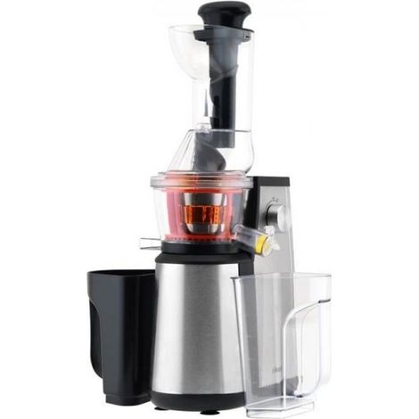 Extracteur de jus vertical 240W – Technologie de pression douce – Inox – Jus frais et nutritif avec un minimum de déchet – Hkoenig - GSX18 (1/4)