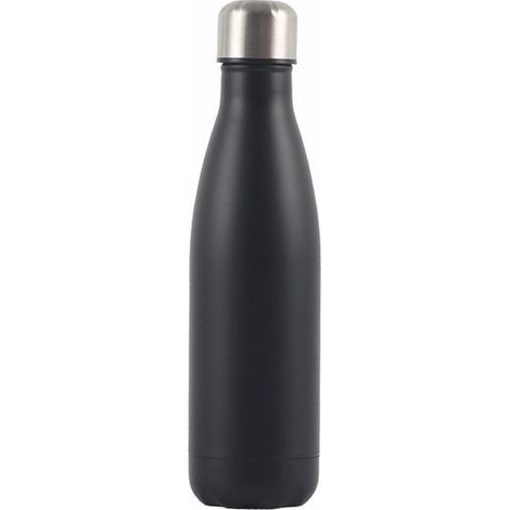 Botella de agua de acero inoxidable de 500 ml,Botella isotérmica a prueba de fugas,Botella isotérmica de acero inoxidable,26,5 x 7 x 7 cm (1/5)