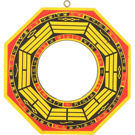 Miroir Bagua Concave/Convexe Feng Shui pour Maison et Commerce Porte-Bonheur (1/5)