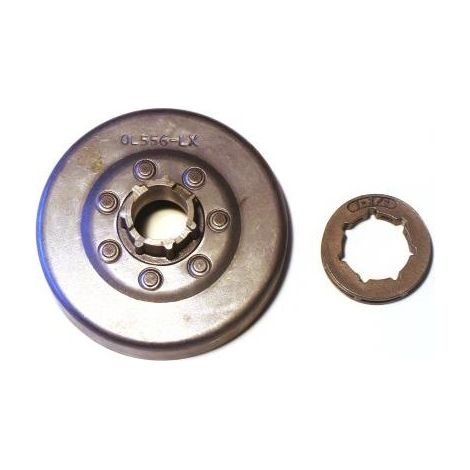 OL556LCA7X - Pignon de chaine à Anneau 3/8 7 dents pour tronconneuse OLEO MAC (1/4)
