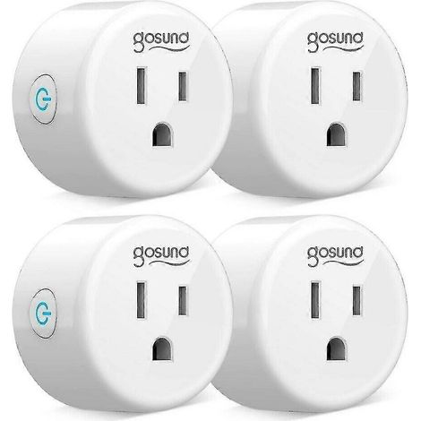 Prise connectée Gosund Wifi Mini - Compatible avec Alexa, Google Home et IFTTT (1/5)