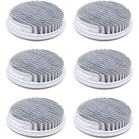 FENOPLASTICAFiltre HEPA pour aspirateur sans fil portable Xiaomi Roidmi NEX 2 en 1 (NEX X20) - Lot de 6 filtres HEPA (1/5)