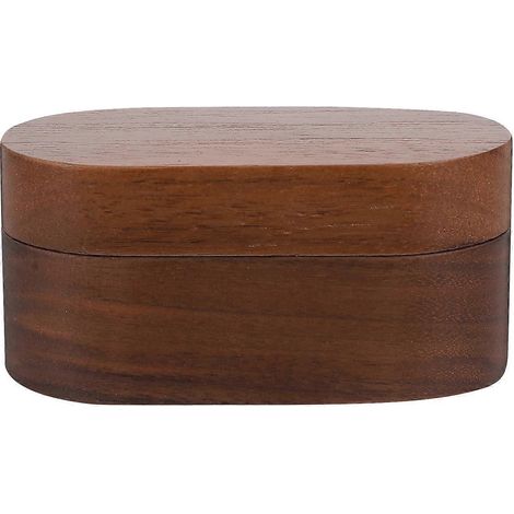 Accessoires pour guitare électrique, étui à médiators pour basse, boîte en bois, étui à médiators, étui pour médiators de guitare-8.5X4.5X4CM-Coffee