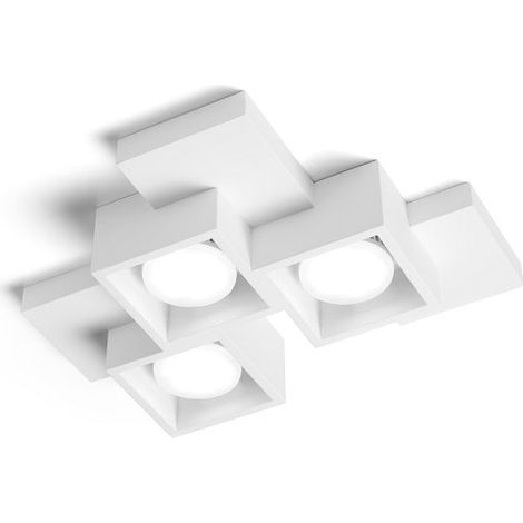 TECNICO Plafoniera 3 Luci Soffitto Side Small