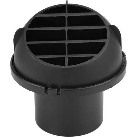 Sortie d'air chaud, conduit de chauffage universel noir de voiture 60mm sortie d'aération d'air chaud adaptée pour e-berspacher (1/4)