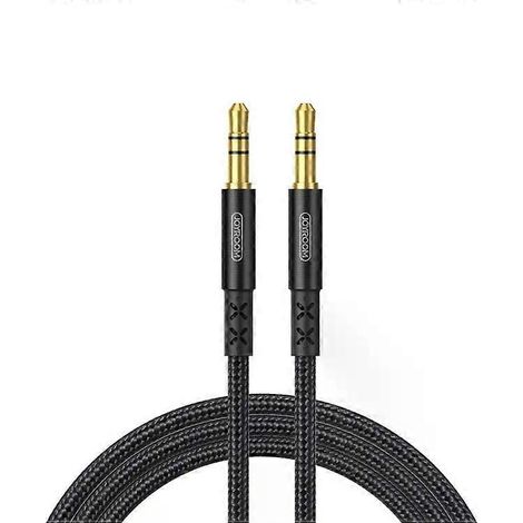 Câble audio AUX - Connecteurs mâle-mâle 3,5 mm, câble stéréo de 2 m - JOYROOM (1/5)