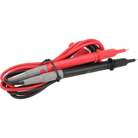 10er-Set Messleitungen für Multimeter mit Schutzkappen, lange Messspitzen, Multimeter-Anschlussleitungen für den Außenbereich UA028 (10A/1KV) (1/5)