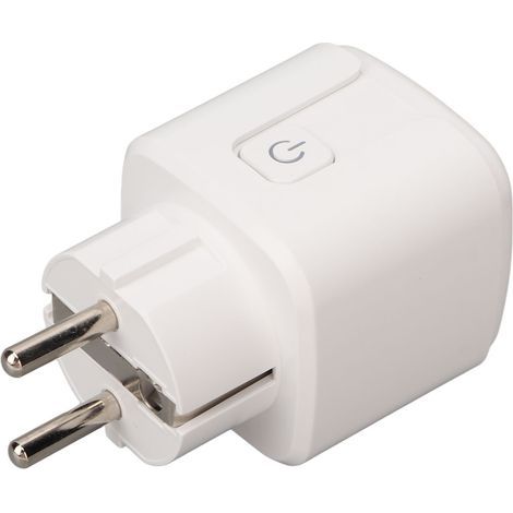 Prise Connectée WiFi 16A, Contrôle par Alexa et Google Home, Programmation Automatique, 100-240V EU (1/5)