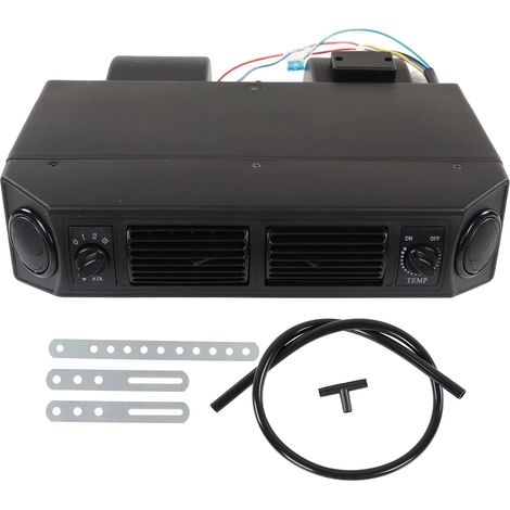 Ensemble d'évaporateur de Climatiseur de Voiture, Kit d'évaporateur de Climatisation en Alliage Métallique ABS, évents à 3 Vitesses, Ensemble d'évaporateur de Climatisation