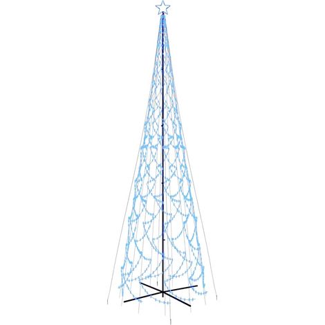 Arbre de Noël  Sapin de Noël cône 3000 LED Bleues 230x800 cm (1/5)