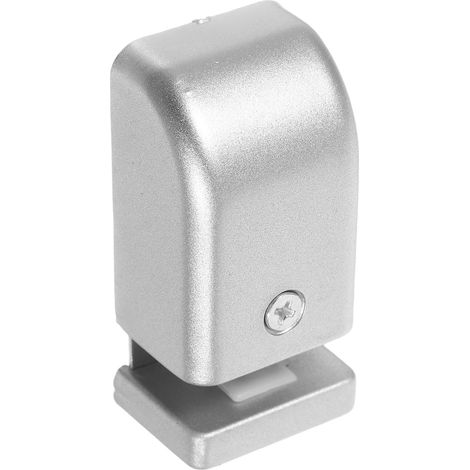 Guide de sol pour porte en verre alliage d'aluminium, réglable (1/5)