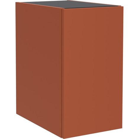 Élément d'armoire suspendu ALLIANCE 300 1 porte gauche/droite avec ouvre-pression TERRACOTA 300 x 540 x 450 mm (1/3)