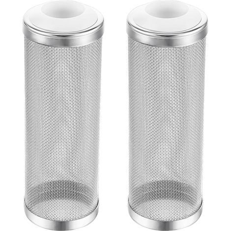 Lot De 4 Garde De Filtre D'Aquarium,Pratique Filtres Extérieurs D'Aquarium,Protection D'Aspiration,Convient À La Protection Des Poissons (1/5)