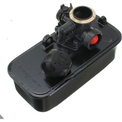 Mower Carburetor Fuel Gas Tank For Briggs & Stratton 494406 498809 498809A (1/4)