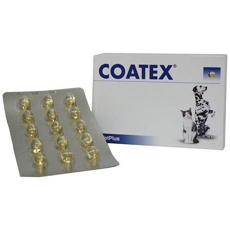 Coatex EFA -Nahrungsergnzung fЩr die Versorgung von Hunden und Katzen 60 Tassen