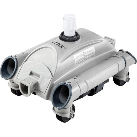 Automatischer Poolroboter für Aufstell- und Einbaupools 28001, grau/blau, 31,12 x 59,37 x 33,97 cm