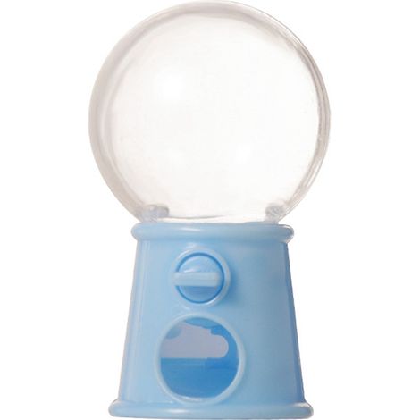 Lot de 12 boîtes à bonbons transparentes élégantes pour mariage ou baby shower, coffret cadeau bleu clair, en plastique PS 7x4 cm