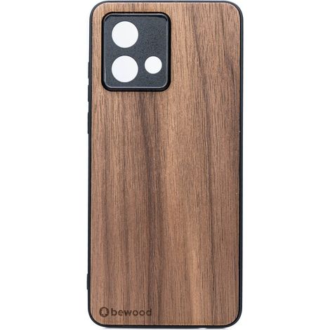 Bewood Holzkoffer für Motorola G84 5G, Amerikanisches Walnussholz (1/2)