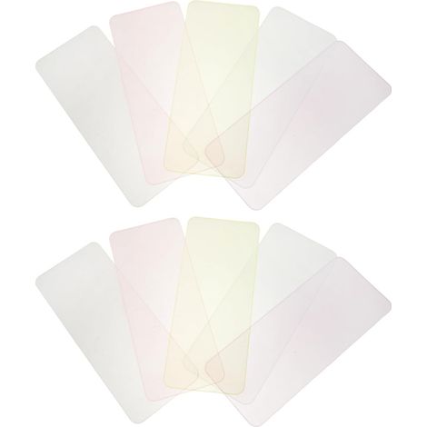 Lot de 10 Protections pour Clavier d'ordinateur Portable - Universelles pour Les claviers d'ordinateurs Portables de 12 à 14 Pouces - Fines, imperméables et Anti-poussière, en (1/5)